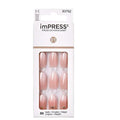 Impress Artificial Nails Goal Digger 30-Piece - Easy DIY Nail Kit with Adhesive Pre-Applied Nails