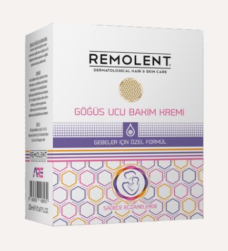 Remolent Nipple Cream: Soothe Sore Nipples & Protect During Breastfeeding - Cracked Nipple Relief, Postpartum Care