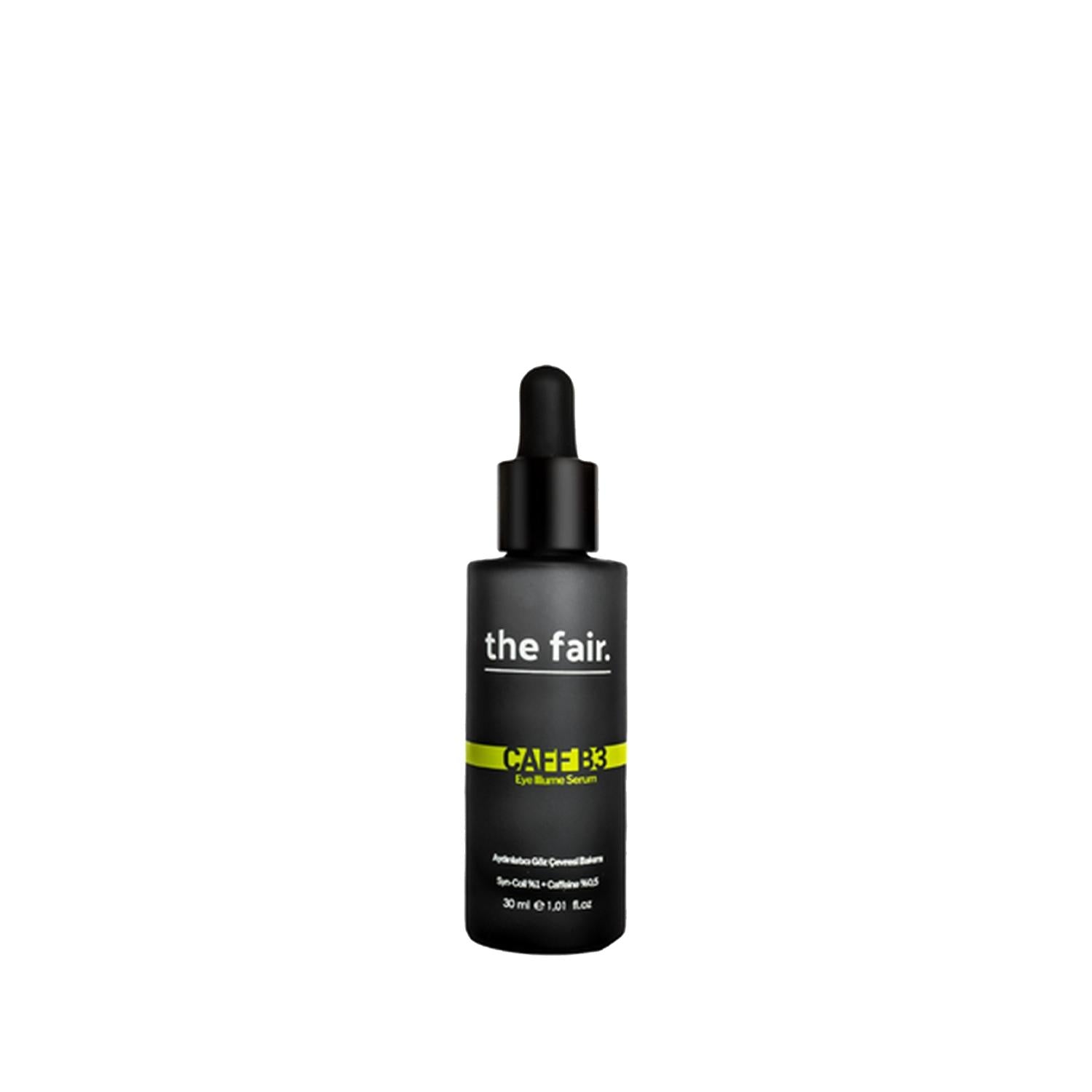 The Fair Caff B3 Eye Illume Eye Care Serum - Brightening, Caffeine Infused Under Eye Cream for Dark Circles & Puffiness (30ml)