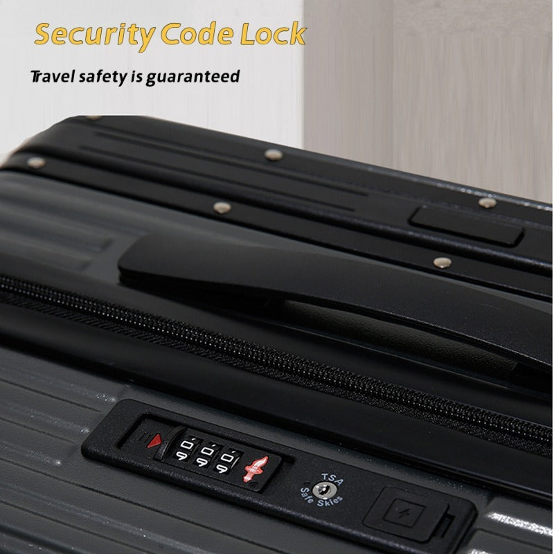 New Fashionable 16 Inch Luggage Case With TSA Customs Lock, 360 Universal Wheel Pull Rod Box, Luggage Universal Wheel Password Box