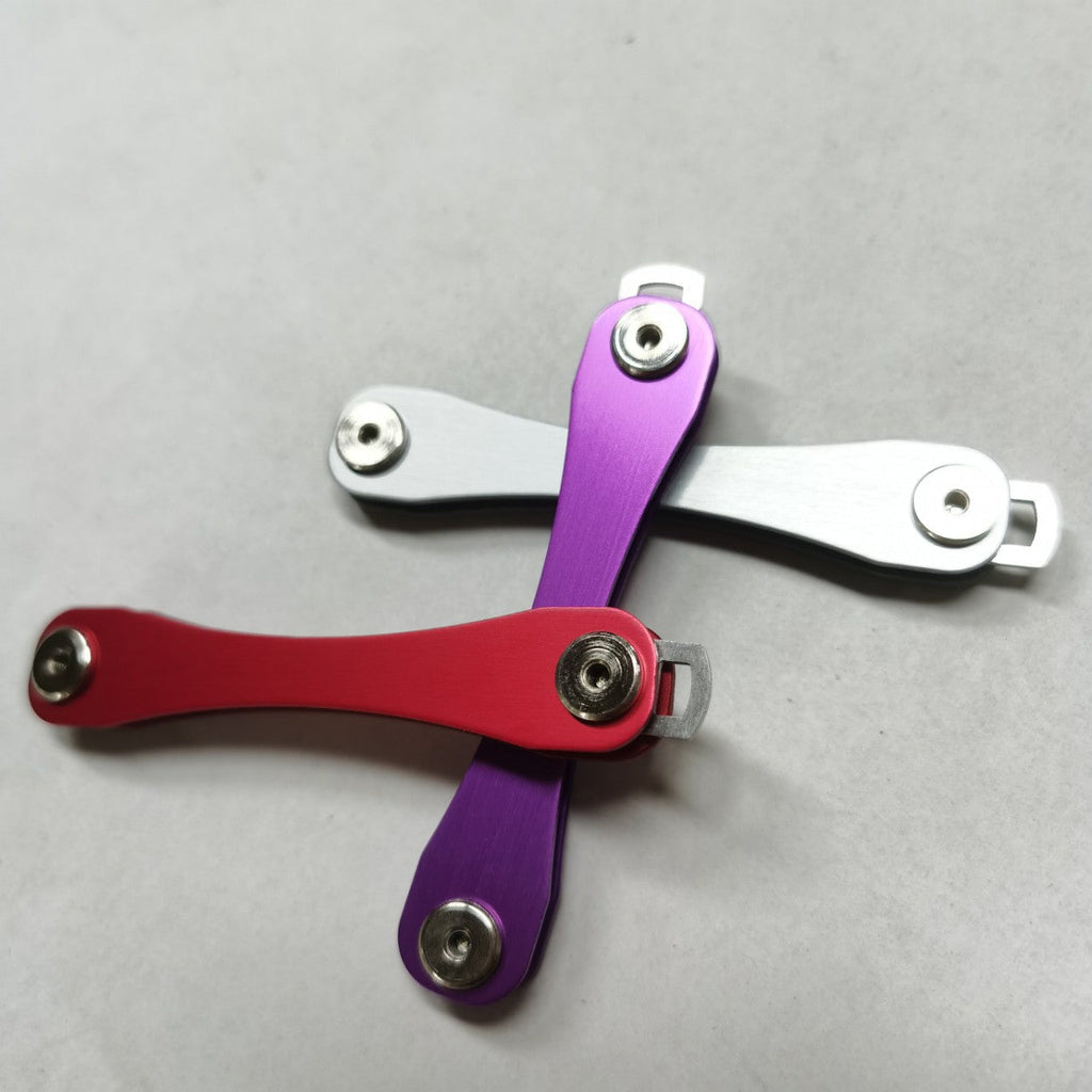 Aluminum Alloy Clip Outdoor EDC Tool Metal Key Organizer Holder