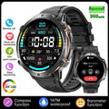 New X3 High-Definition Large-Screen Bluetooth Calling Health Monitoring Sports Mode Mens Smartwatch