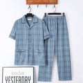 Men's Summer Short-sleeve Pants For Spring And Autumn