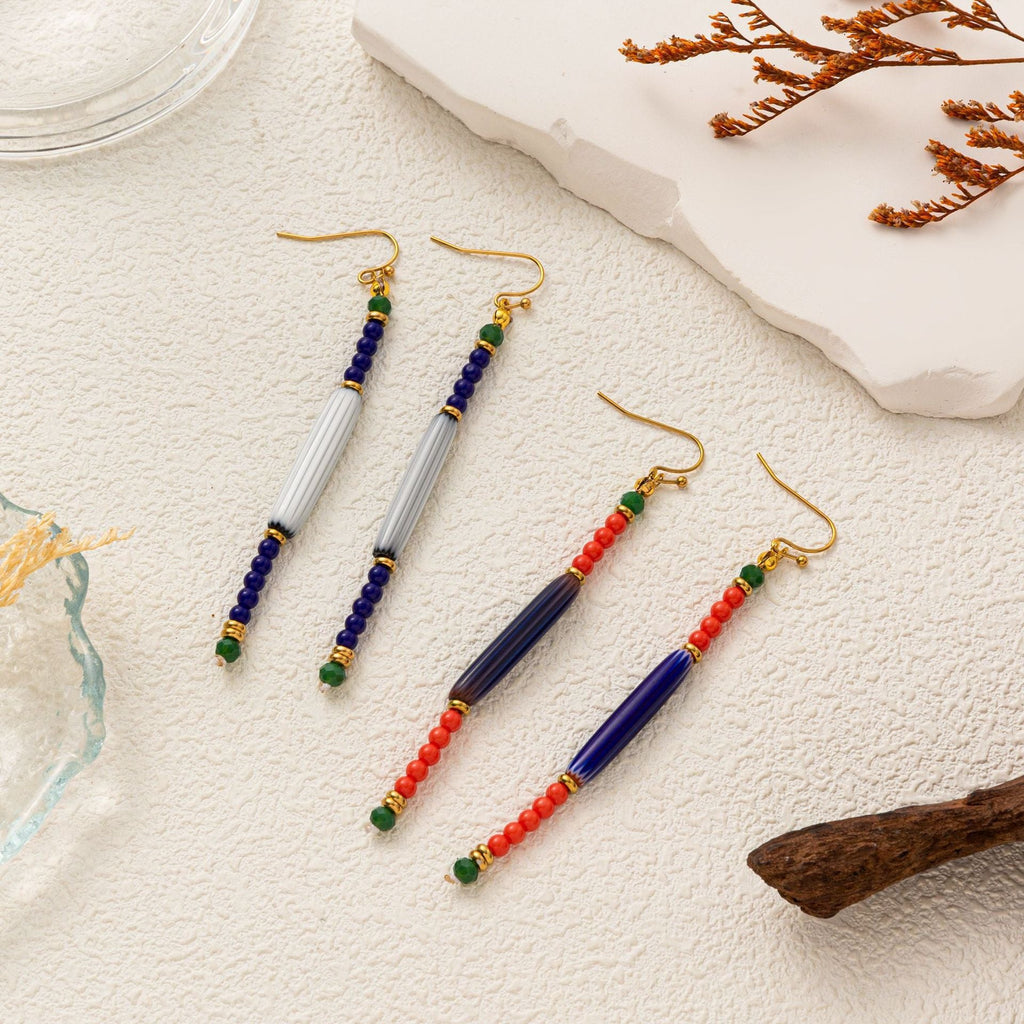 Gold-plated Stainless Steel Stud Earrings