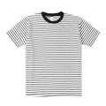 Striped Short Sleeve Men's Versatile Loose T-shirt