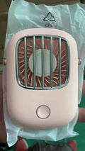 Mini Neck Fan USB Rechargeable Silent Air Cooler