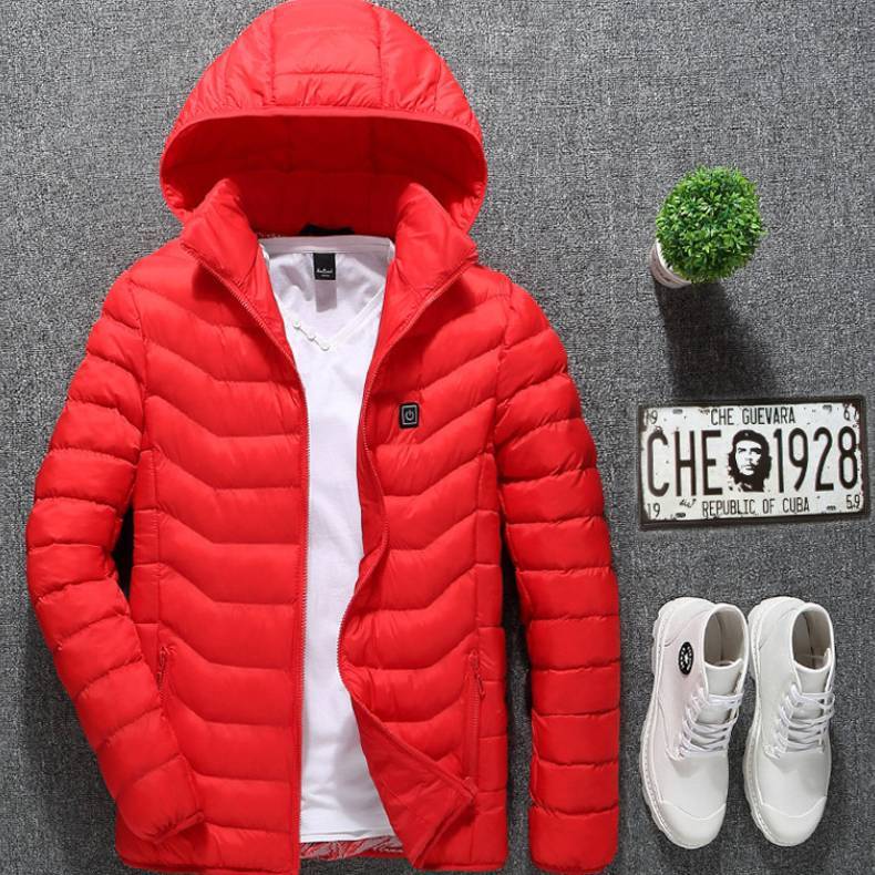 USB Heated Jacket Thermal Vest for Men Winter