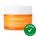 Banana Bright+ Vitamin C Eye Crème for Dark Circles - Brightens, Reduces Fine Lines & Crow's Feet, Vegan & Fragrance-Free