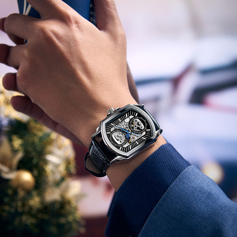 Square New-style Antique Mechanical Watch