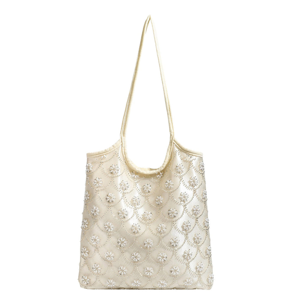 Embroidered Beaded Versatile Single-shoulder Bag