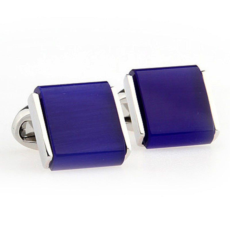 Opal Cufflinks Business Elite French Style Cufflink