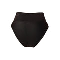 Pedkini Black High-Waisted Period Swim Bottom - Leak-Proof Regl Bikini Bottom for Swimming During Menstruation, Reusable & Absorbent - Size M