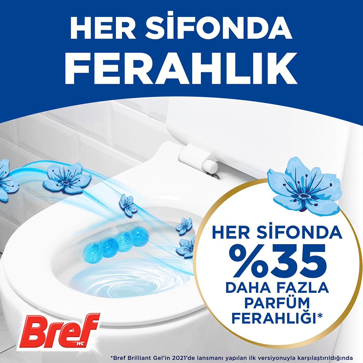 Bref Toilet Cleaning Block - Long-Lasting Freshness & Hygiene for Toilet Bowl Cleaner