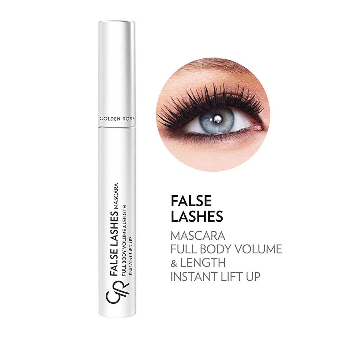 Golden Rose False Lashes Mascara - Perfect Volume and Length for Dramatic Lashes | 0.33 fl. oz.