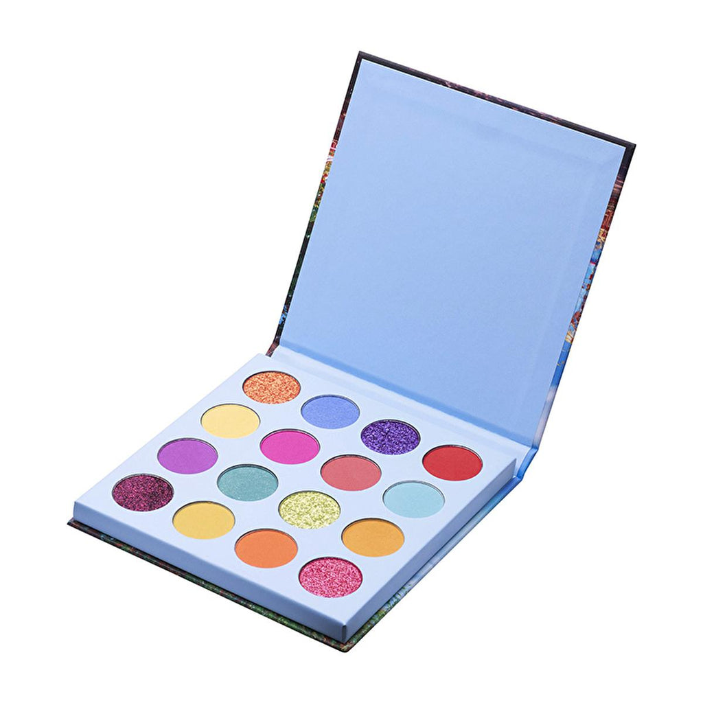 Beaulis Makeup Palette - Beaulis Fun Magical Fair 16 Eyeshadow Palette with Shimmer & Matte Finishes