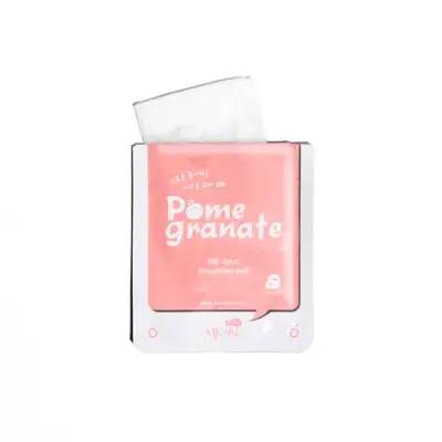 MjCare Pomegranate Face Mask - Natural Ingredients for Brightening and Nourishment - Single-Use Skincare