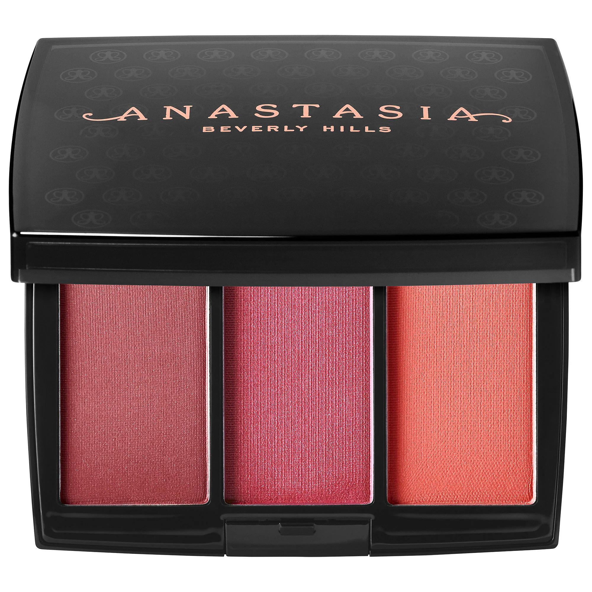 NARS Matte & Satin Blush Trios Palette - 3-in-1 Blush Palette for Buildable Coverage, Paraben-Free, Sulfate-Free, and Phthalate-Free Makeup