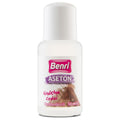 Benri Mini Coconut Scented Nail Polish Remover - 50ml Portable Acetone Formula for Effective Nail Care