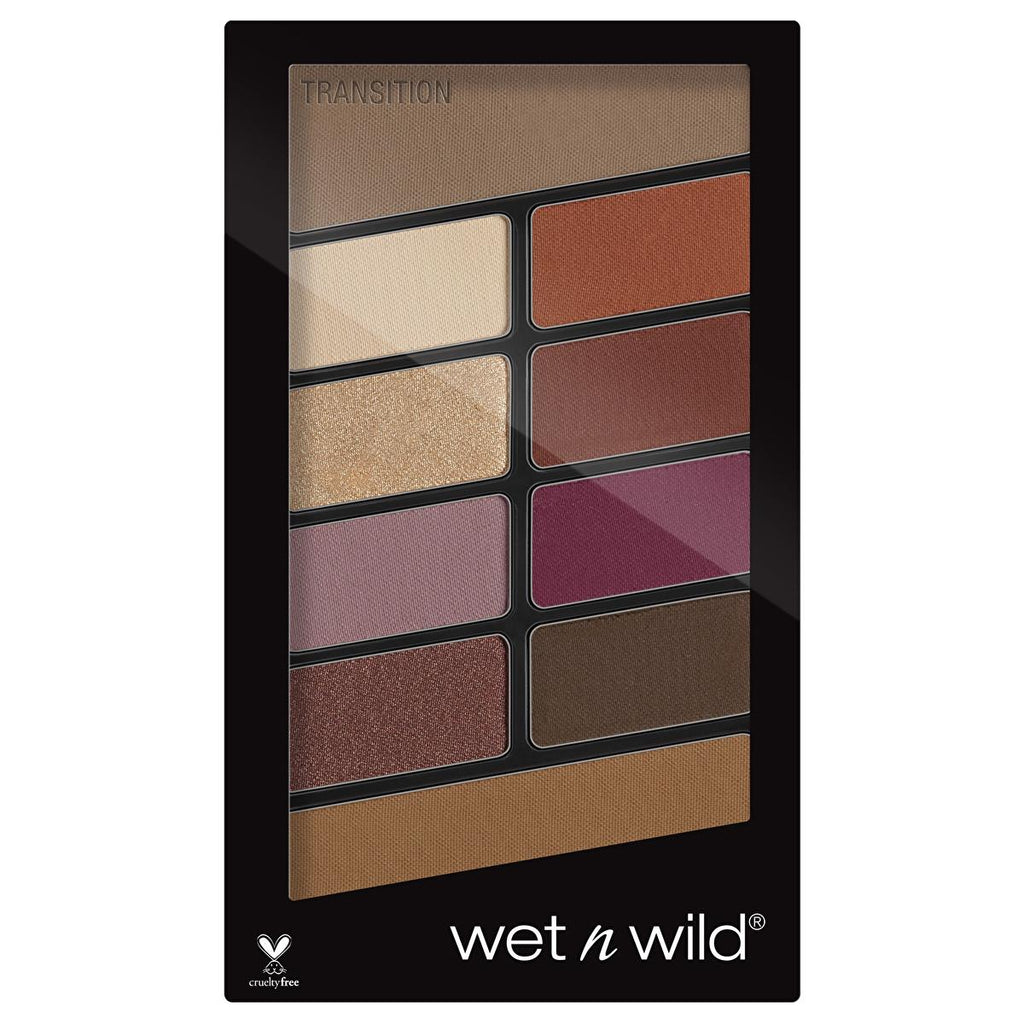 wet n wild Color Icon Rose in the Air Eyeshadow Palette - 10 Highly Pigmented Matte & Shimmer Colors for Long Lasting, Versatile Eye Makeup Looks