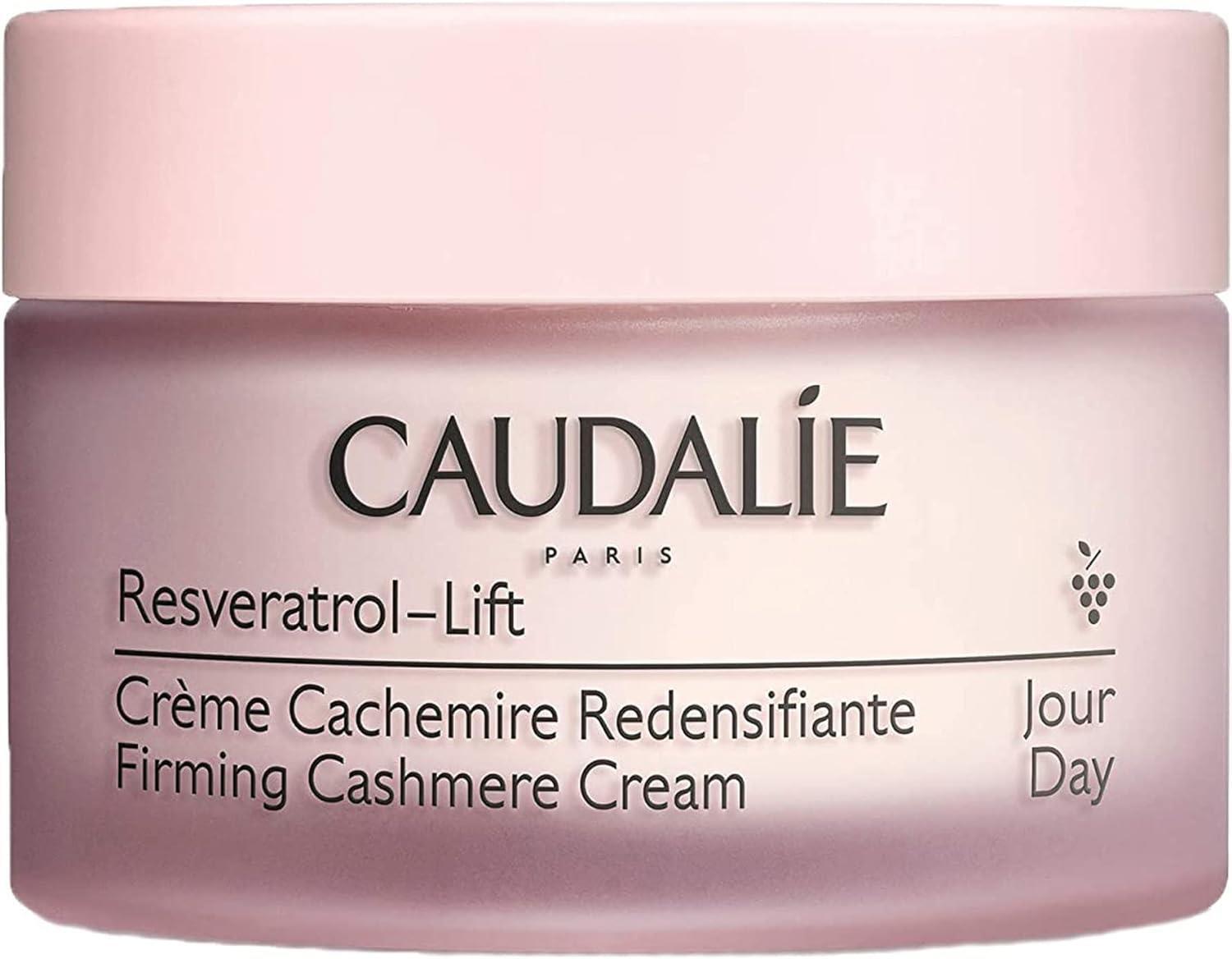 Caudalie Resveratrol Lift Firming Cashmere Anti-Aging Face Cream - Natural Face Moisturizer with Resveratrol