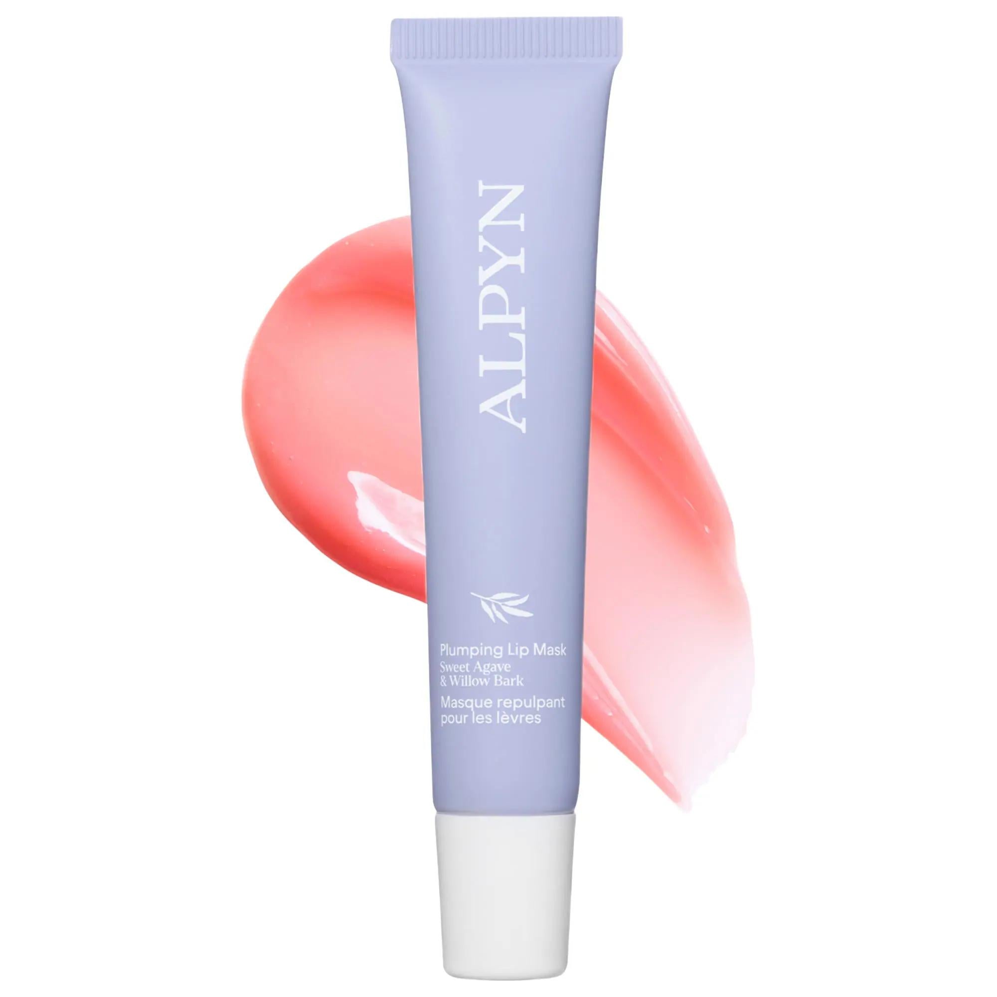 Willow & Sweet Agave Plumping Lip Mask: Hydrating, Vegan & Cruelty-Free Treatment for Fuller, Softer, Dry Lips, Overnight Lip Recovery