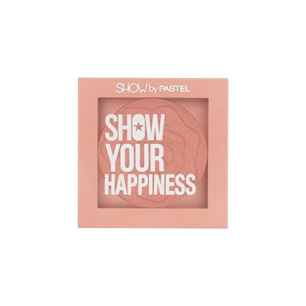 Show By Pastel Blush - Show Your Happiness 203: Vegan, Cruelty-Free, Long-Lasting, & Highly Pigmented for a Youthful, Healthy Glow