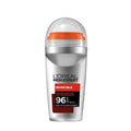 Loreal Paris Men Expert Invincible 96 Hours Roll-On Deodorant for Men - Long Lasting Antiperspirant Protection