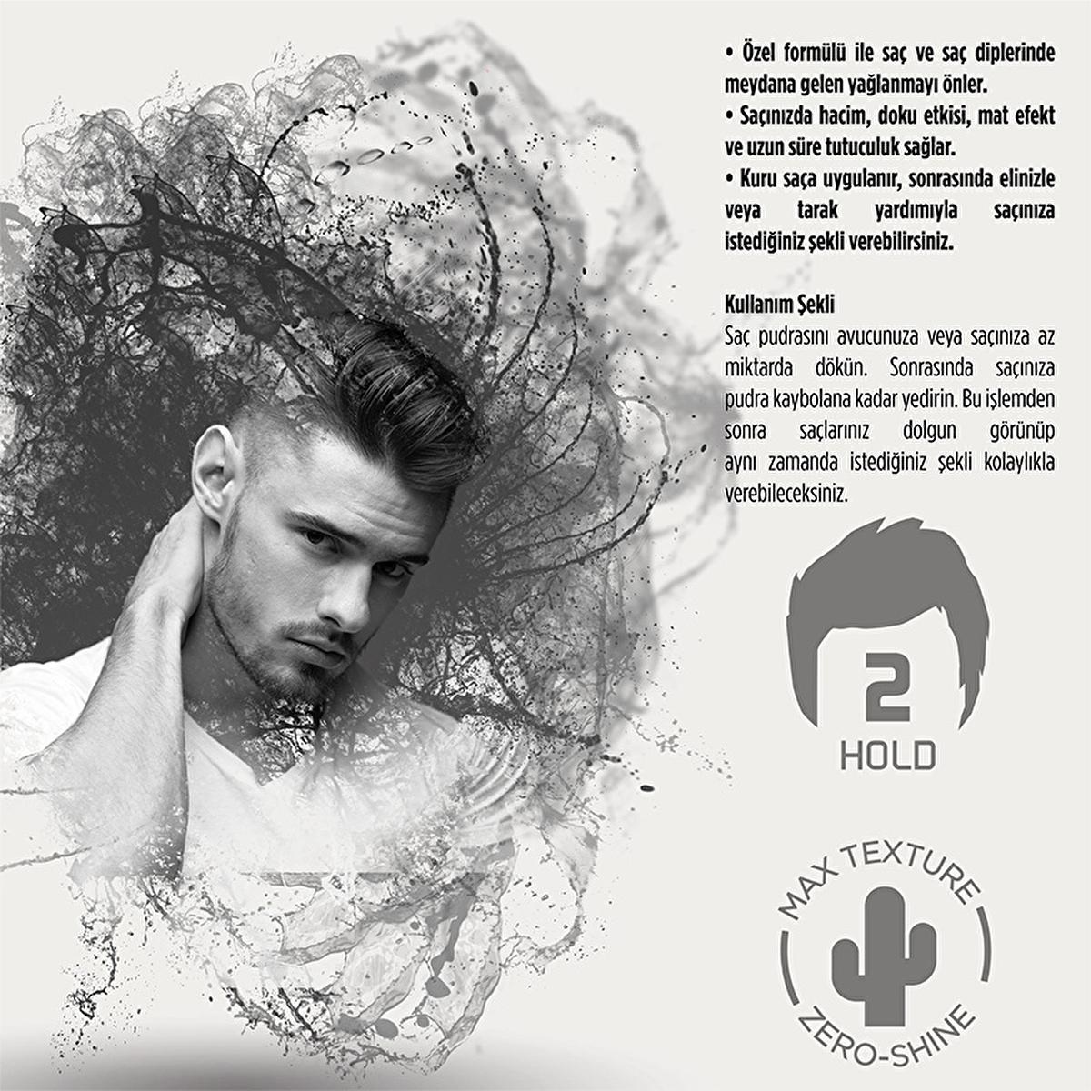 Agiva Hair Wax Powder 20g - Matte Finish, Volumizing & Oil Control for Men & Women