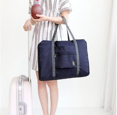 Waterproof Nylon Travel Bags Women Men Large Capacity Folding Duffle Bag