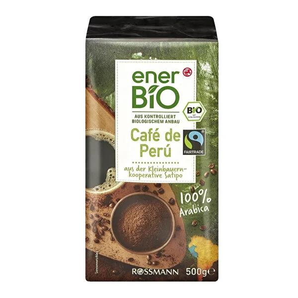 Enerbio Organic Ground Coffee - Fair Trade, 100% Arabica, Peruvian - 500g