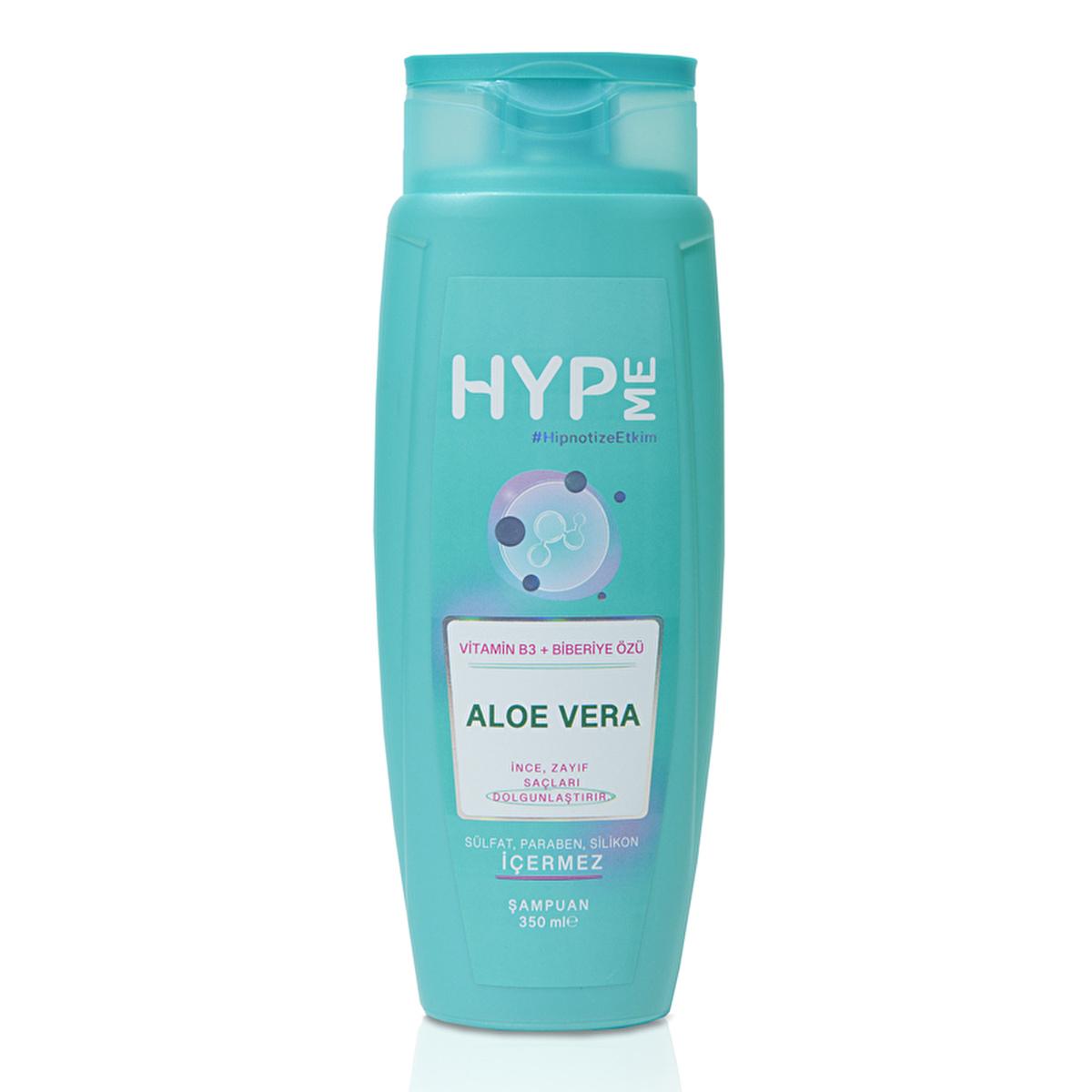 Hyp Me Sulfate-Free Volumizing Shampoo with Aloe Vera - 11.83 fl oz, Paraben & Silicone-Free, Gentle on Hair & Scalp