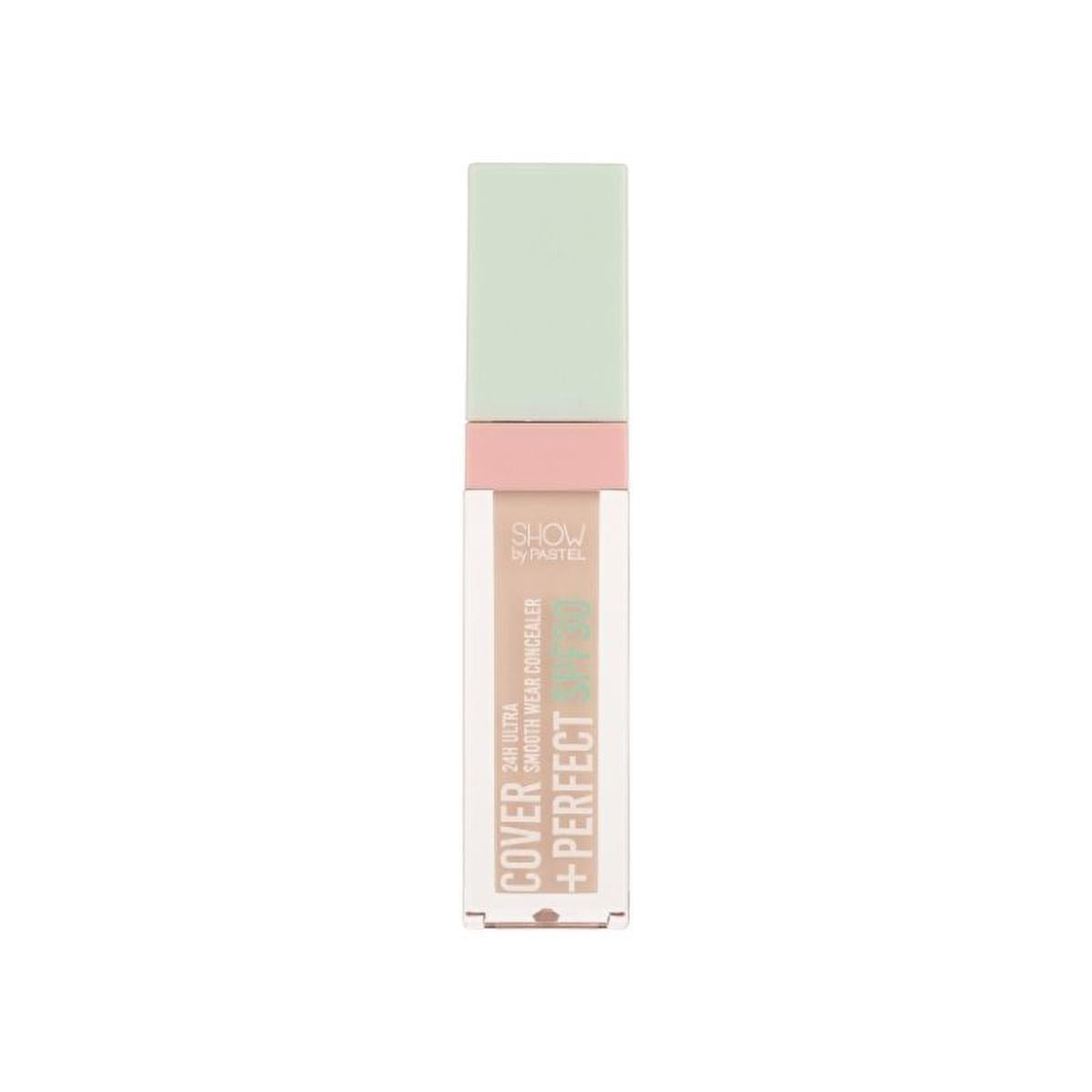 Show by Pastel Cover+Perfect Concealer SPF30 - High Coverage, Moisturizing, Long Lasting - Blemish & Dark Circle Concealer - 301 Fair