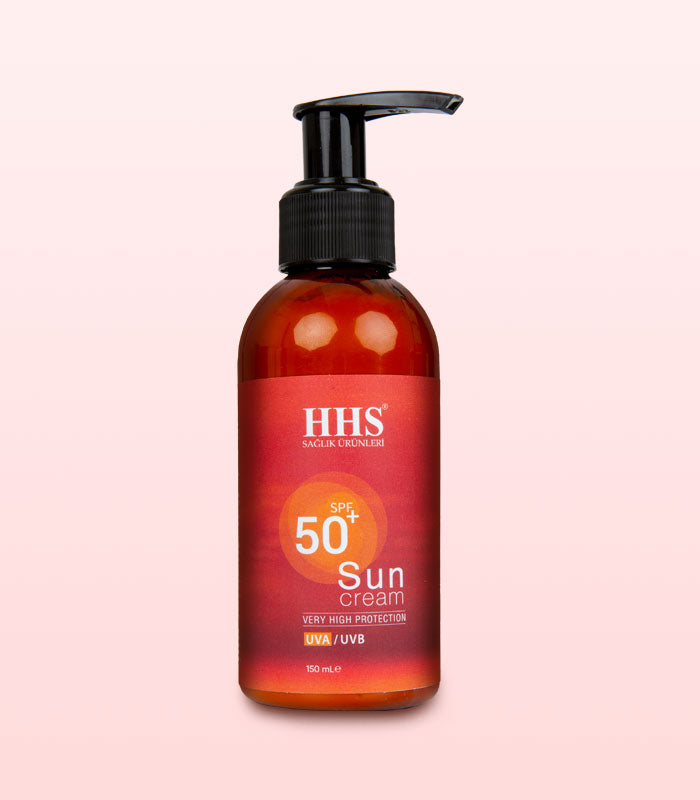 HHS SPF 50+ Sun Protection Set | Aloe Vera Milk & Herbal Sunscreen | Moisturizing & Soothing Care