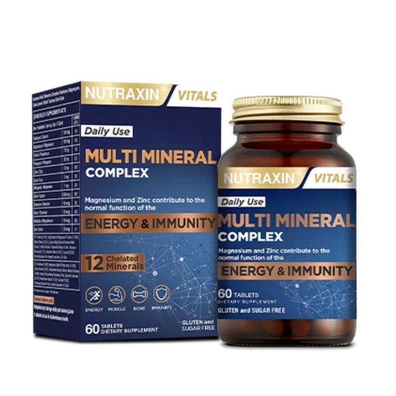 Nutraxin Multi Mineral Complex - 60 Tablets