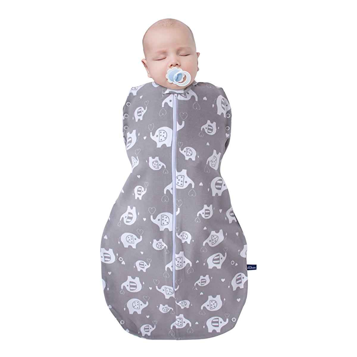 Sevi Bebe Baby Swaddle Sleep Sack for Newborns - Ergonomic Design, Safe Sleep Solution