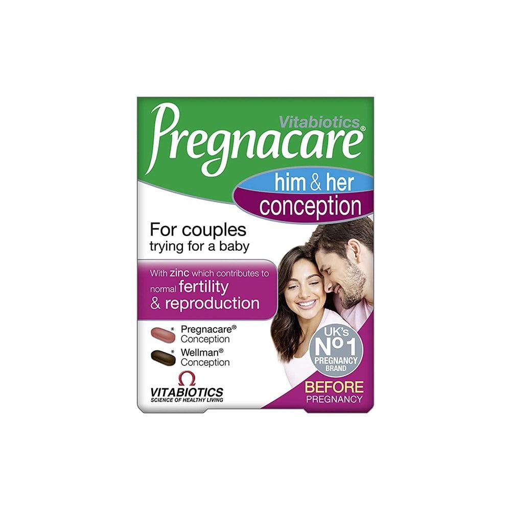 Vitabiotics Pregnacare Him&Her Conception 30+30 Tablets