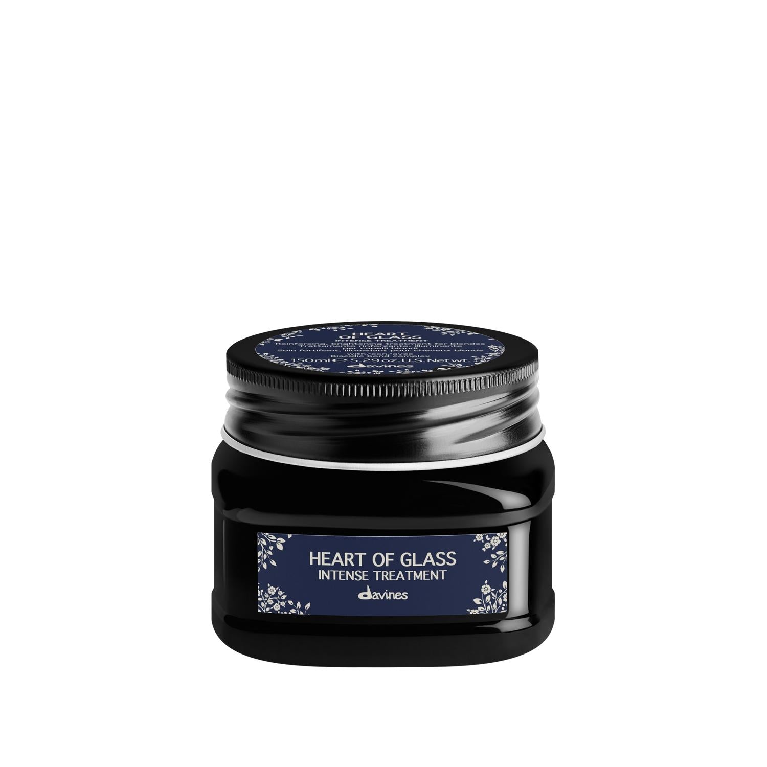 Davines Heart of Glass Intense Treatment - 150ml Hair Repair & Nourishment for Damaged Hair