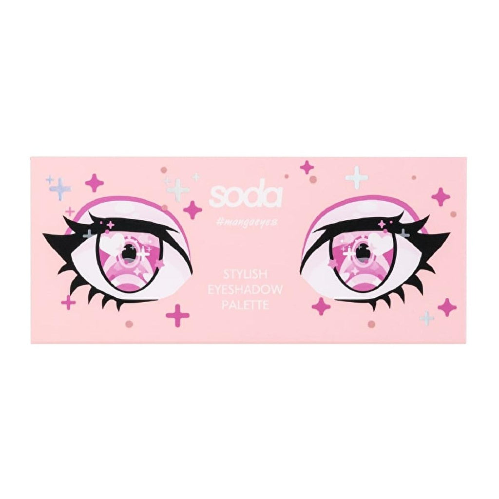 SODA Makeup Eyeshadow Palette - Stylish, Long-Lasting, Variety of Colors