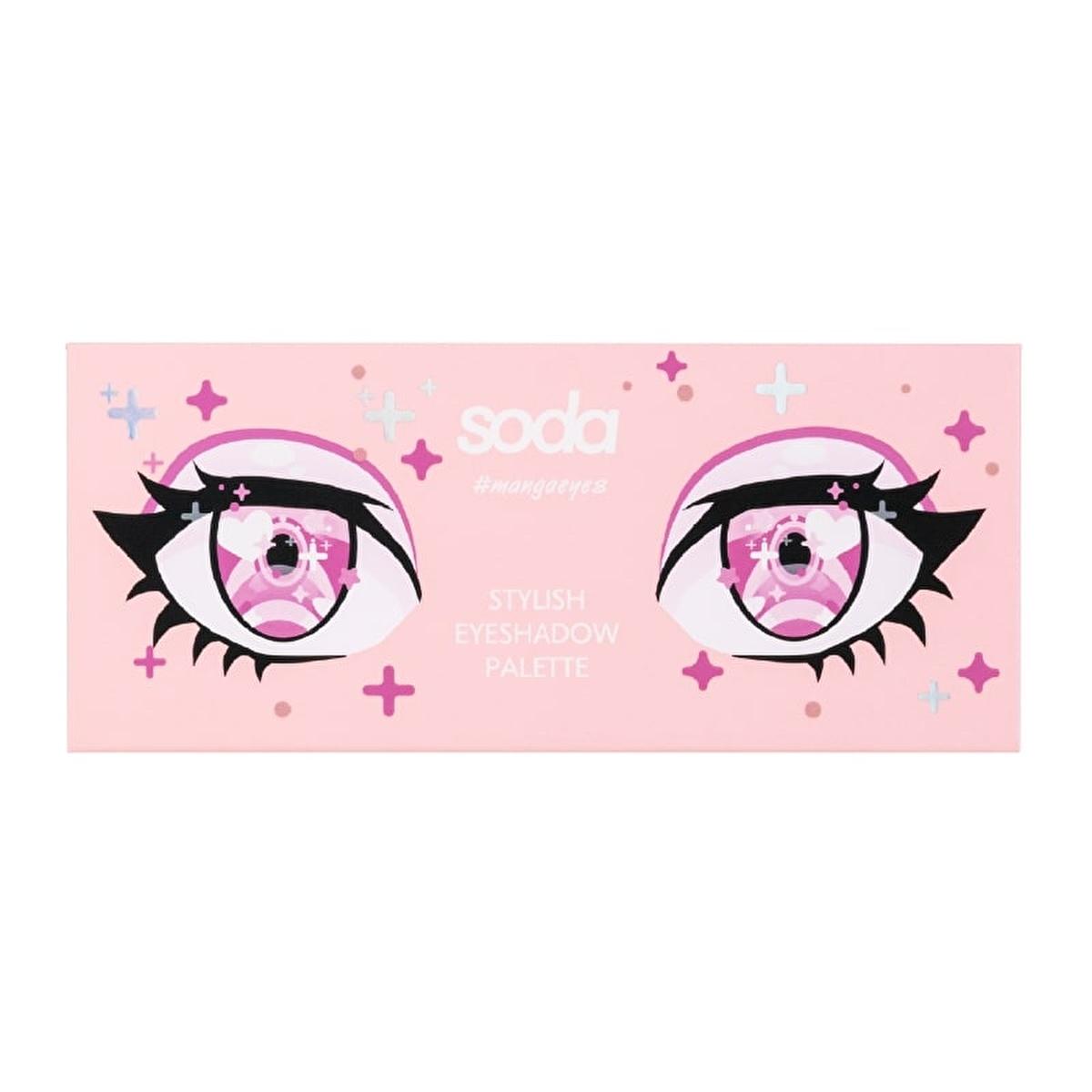 SODA Makeup Eyeshadow Palette - Stylish, Long-Lasting, Variety of Colors