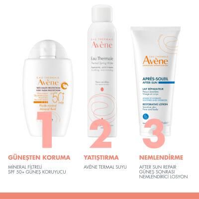 Avene Mineral Sunscreen Cream SPF50+ - Hypoallergenic & Water-Resistant Sun Protection for Sensitive Skin