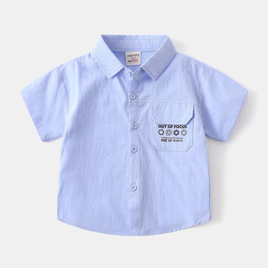 Baby pocket printed top
