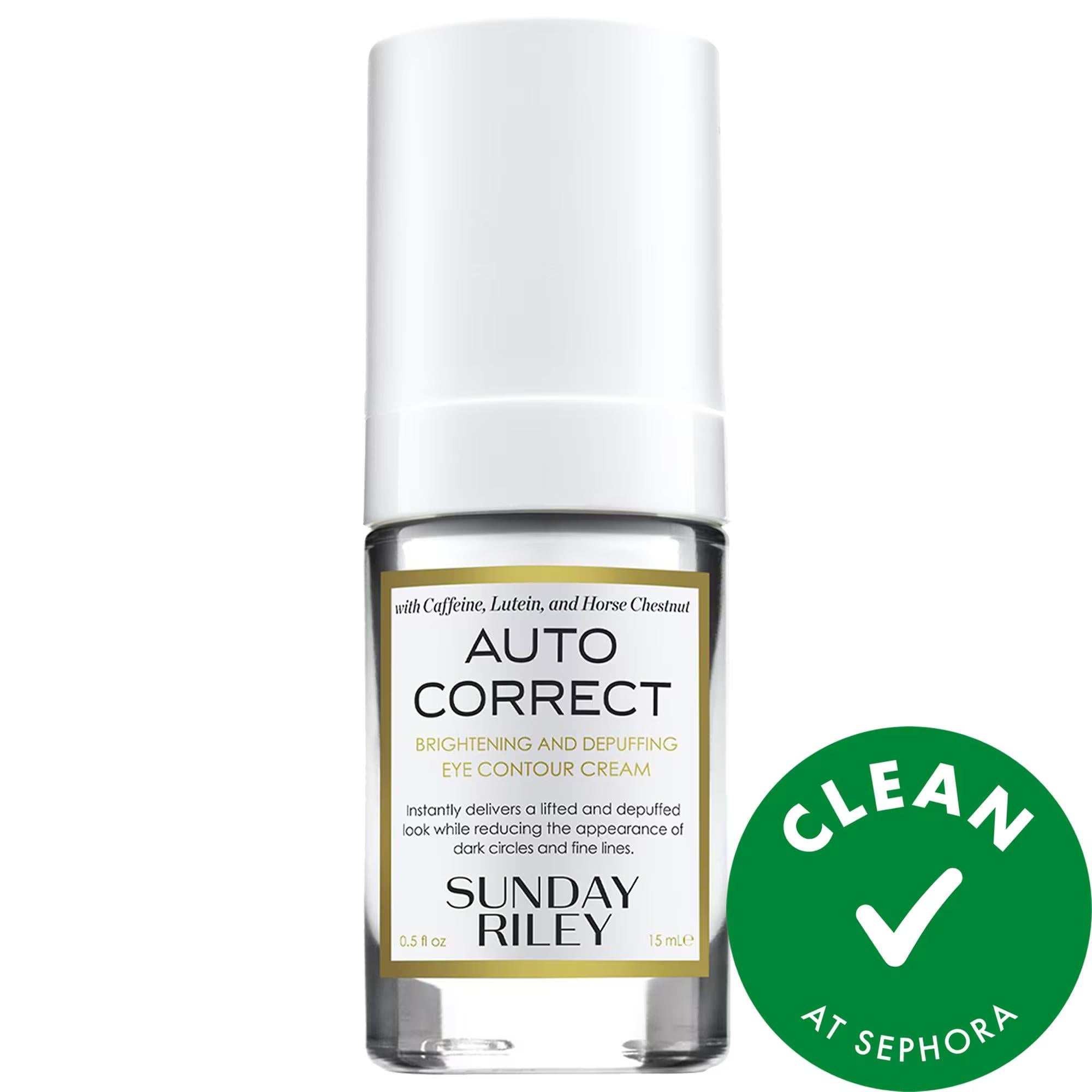 Drunk Elephant Auto Correct Brightening + Depuffing Eye Cream for Dark Circles - Hydrating, Anti-Aging Eye Care