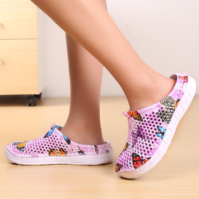 Women Summer Slip 0n Quick Dry Lightweight Breathable Water Clogs Shoes for Beach Swimming