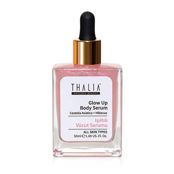 Thalia Natural Beauty Vegan Body Serum - Moisturizing, pH Balanced, Non-Greasy Skincare for All Skin Types