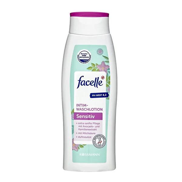 Facelle Genital Care Gel for Sensitive Skin - Vegan, Dermatologically Tested, 10.14 fl oz