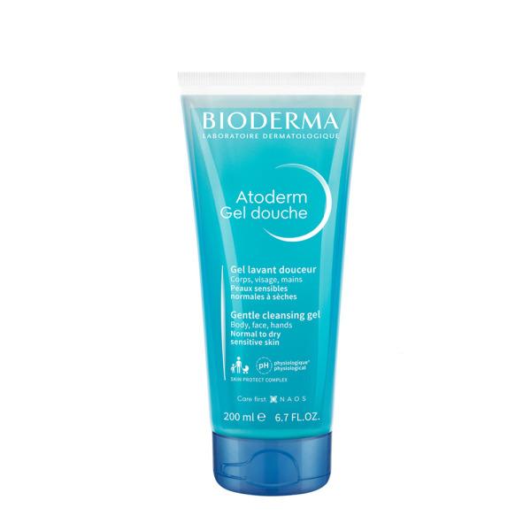 Bioderma Atoderm Shower Gel - Gentle Moisturizing for Dry & Sensitive Skin, 6.76 fl oz