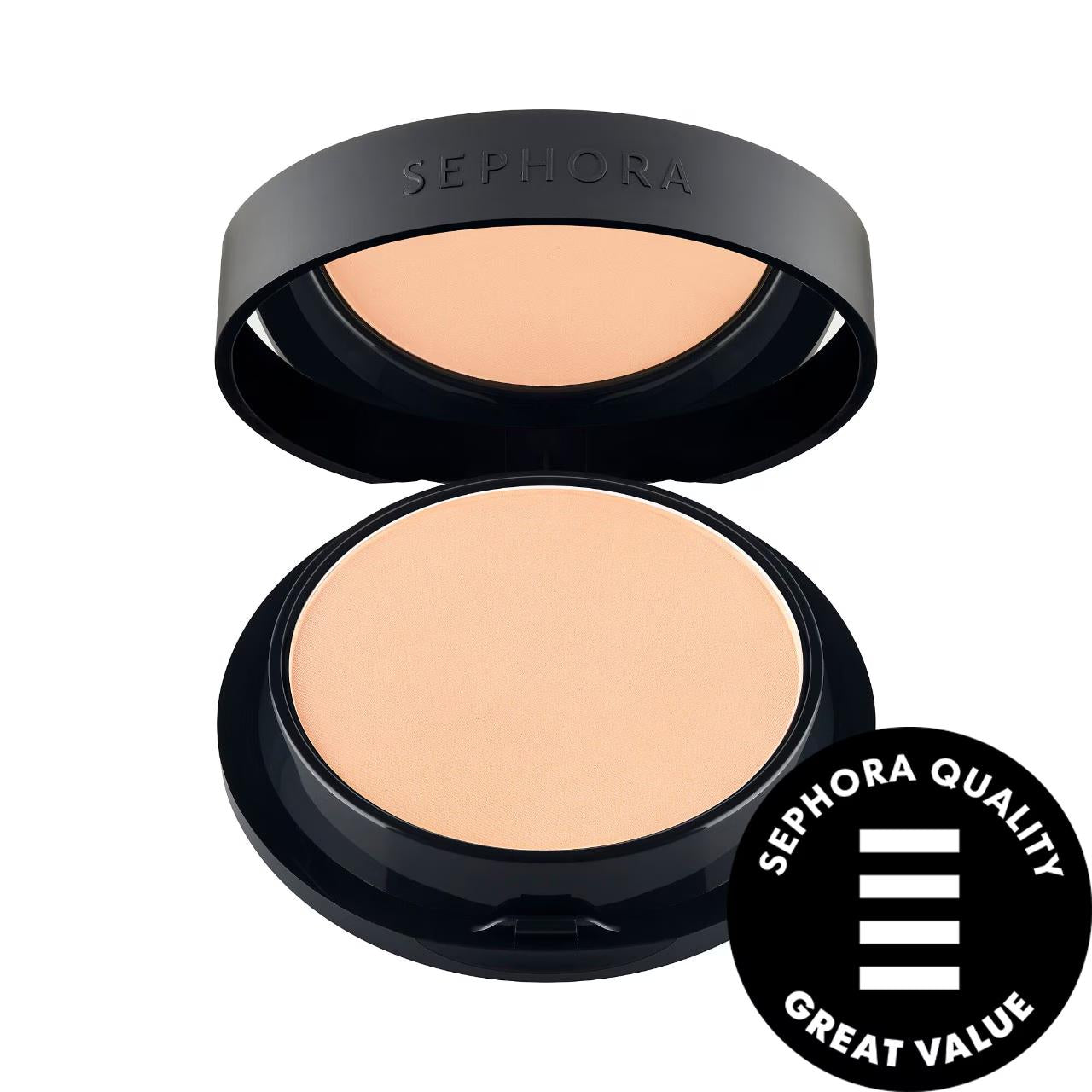 Best Skin Ever Matte Powder Foundation - Long-Lasting, Buildable Coverage Makeup with Natural Plant Extracts