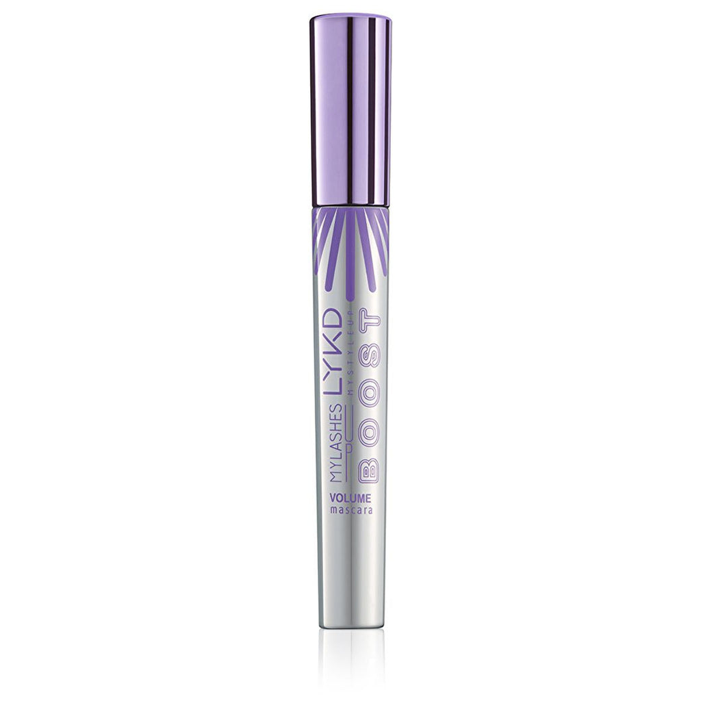 LYKD Boost Mascara: Intense Volume & Curl - Long Lasting, Easy Removal, Dramatic Black Lashes