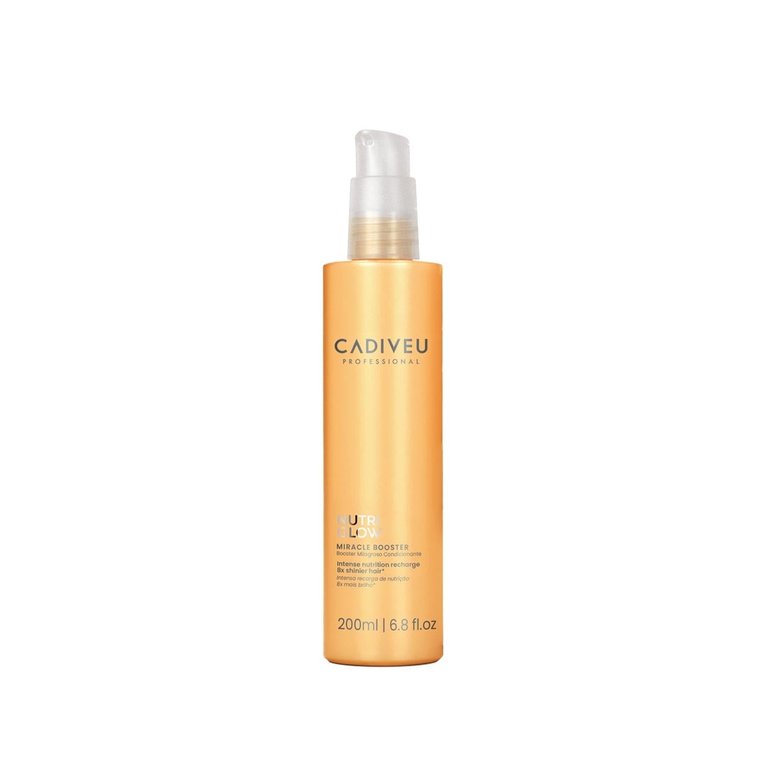 Cadiveu Cadiveu Nutri Glow Miracle Booster Hair Care Lotion - 200ml Intensive Shine Enhancer for Nourished Hair