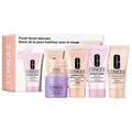 Clinique Exclusive Fresh Faced Skincare Set: Hydrating Moisture Surge, Cleansing Balm & Eye Cream - Paraben & Phthalate Free